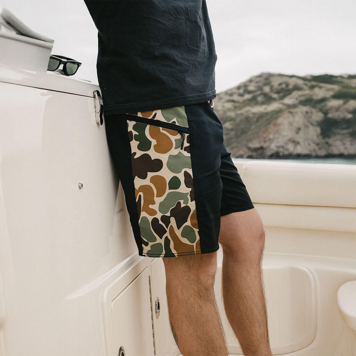 Capo Panel Boardshort Duck Camo