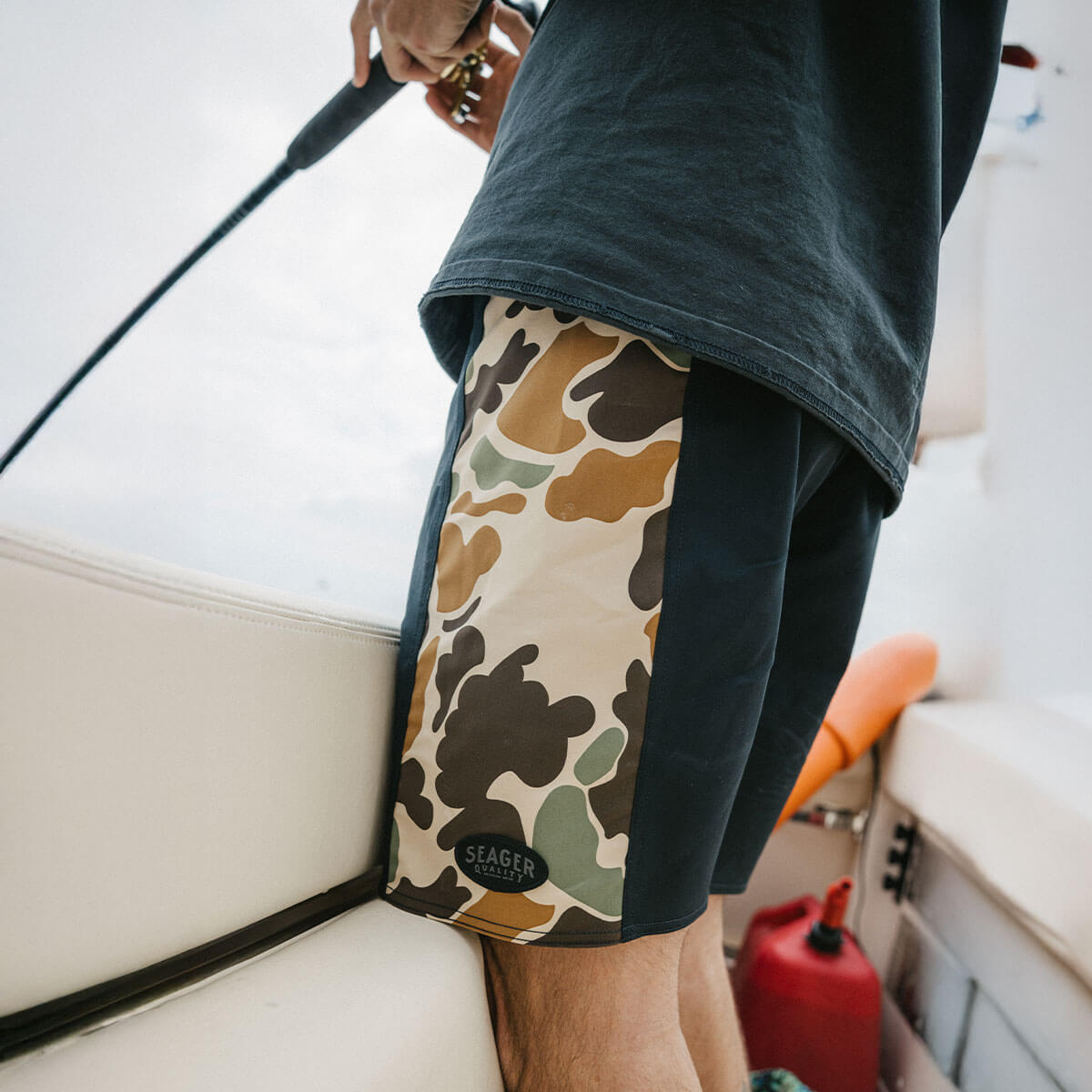 Capo Panel Boardshort Duck Camo