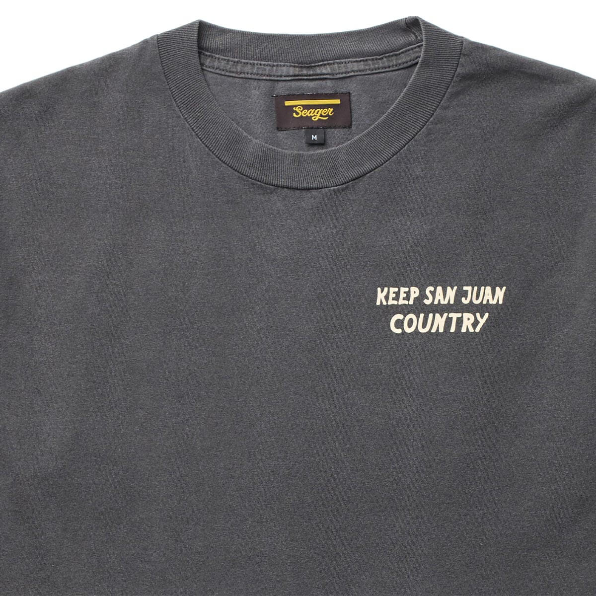 Keep SJC Country Premium Tee Pigment Black
