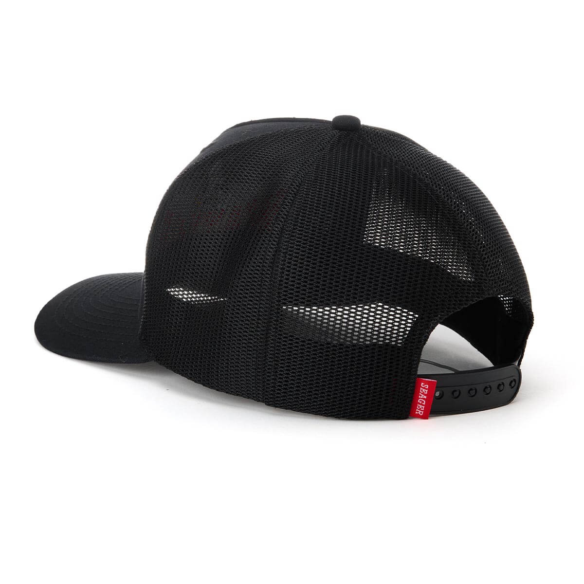 Seager x Waylon Jennings Eagle Snapback Black