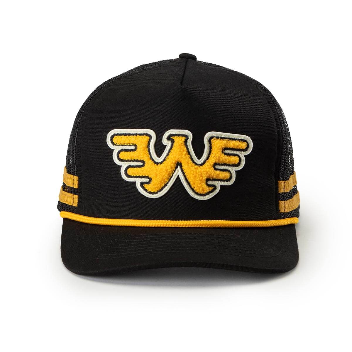 Seager x Waylon Jennings Flying W Snapback Black