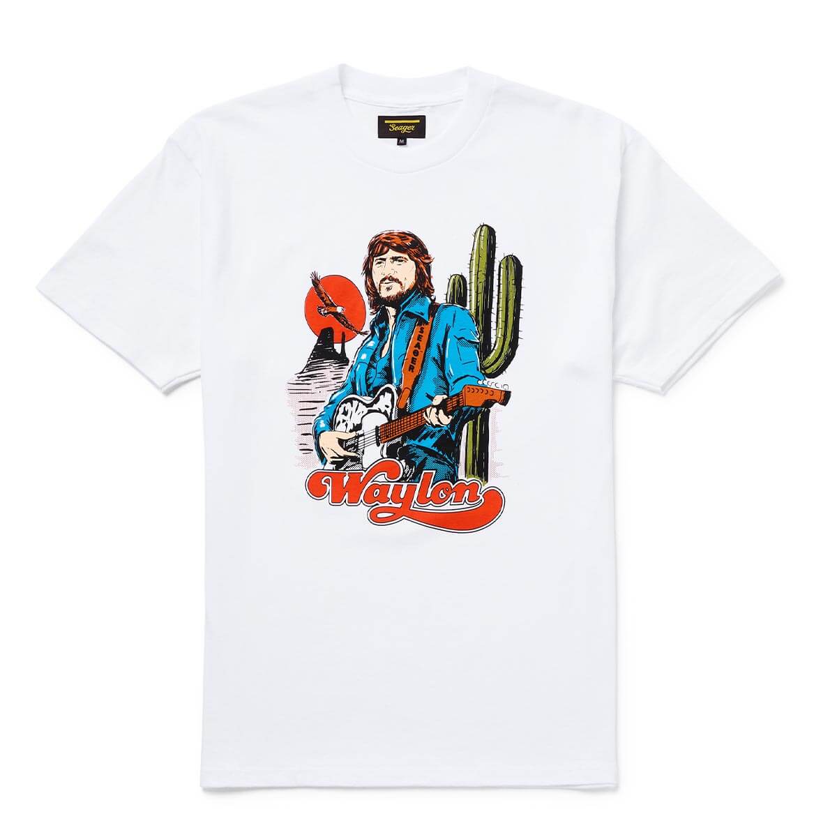 Seager Waylon Jennings Tee