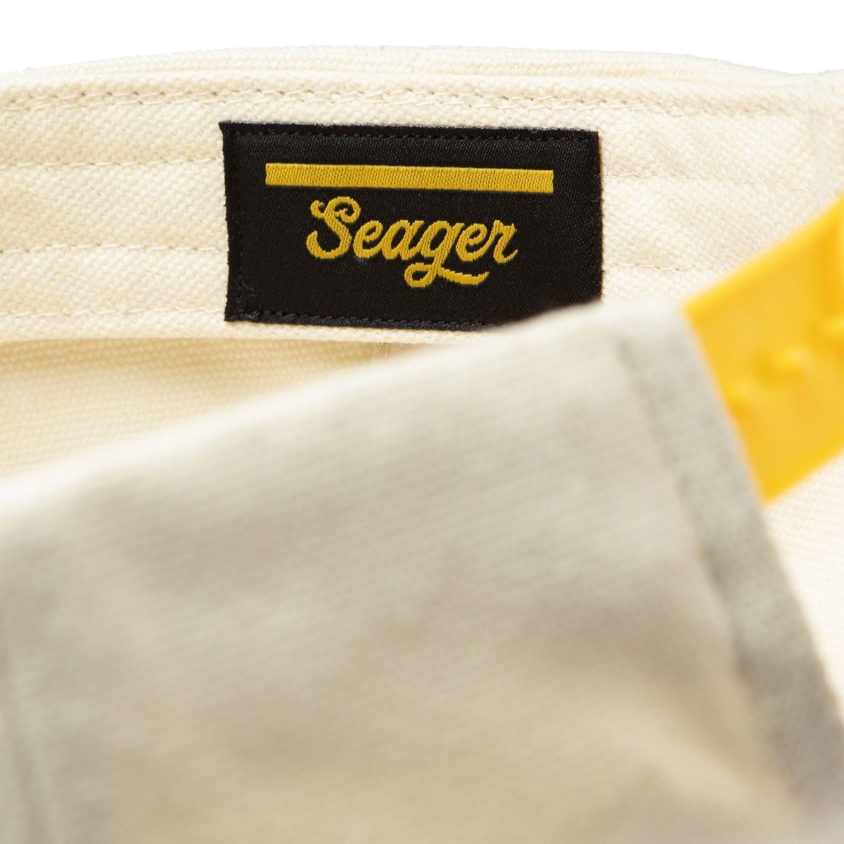 Seager x Birdwell Birdie Snapback Yellow/Cream - Seager Co.
