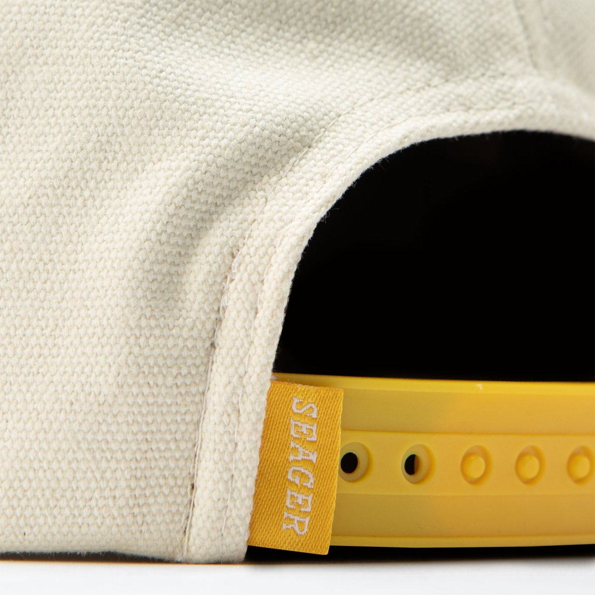 Seager x Birdwell Birdie Snapback Yellow/Cream - Seager Co.