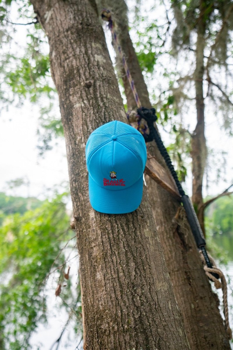 Seager x Birdwell Birdie Trucker Snapback True Blue - Seager Co.