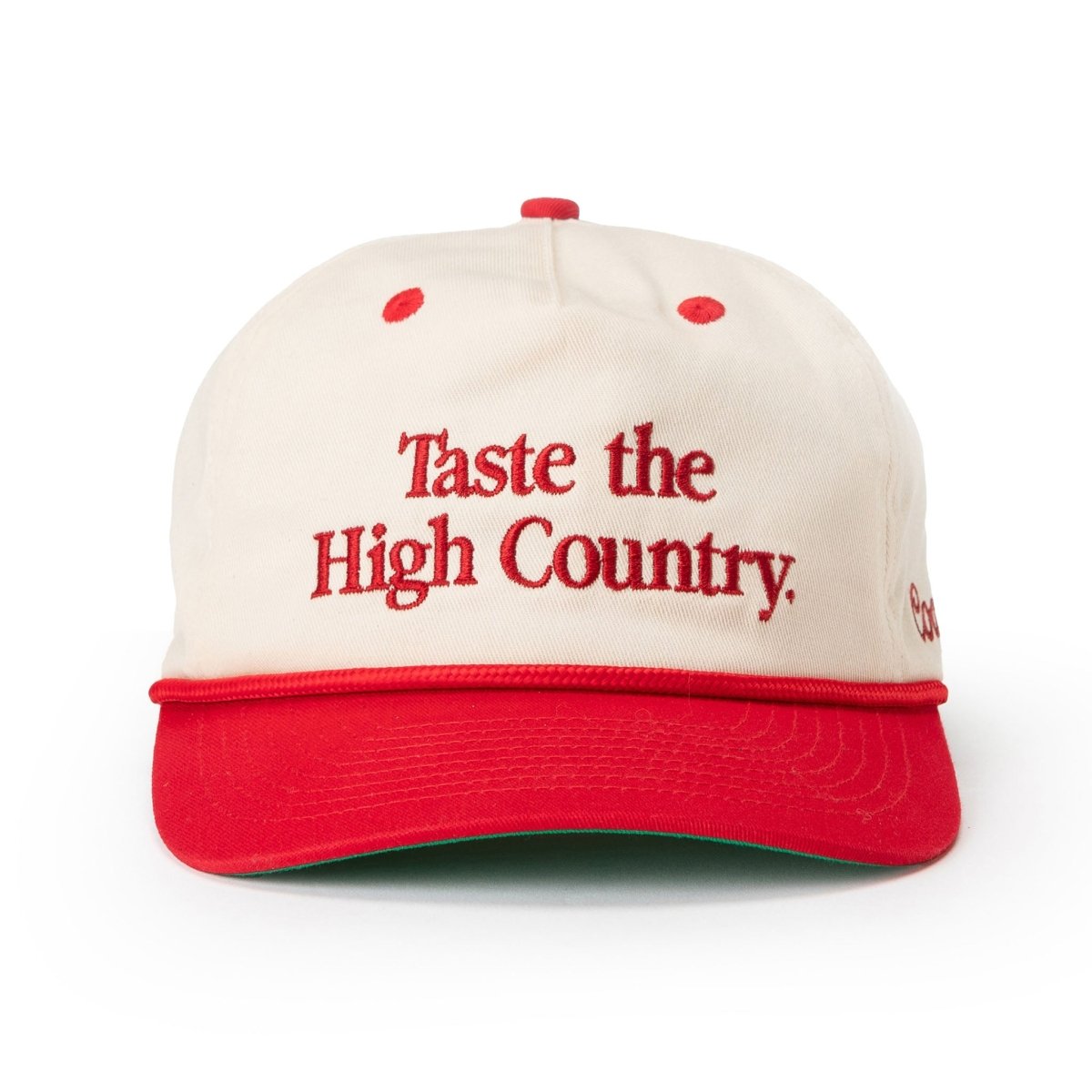 SEAGER X COORS BANQUET HIGH COUNTRY SNAPBACK WHITE/RED - Seager Co.