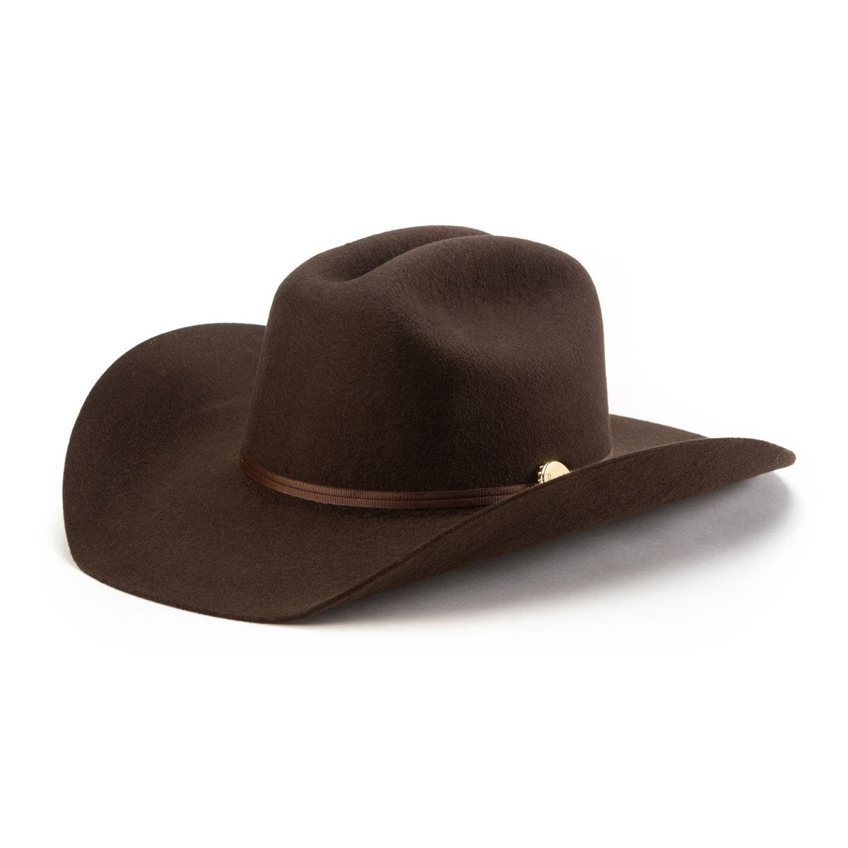 Seager x Coors Banquet Longhorn 4X Hat Chocolate - Seager Co.