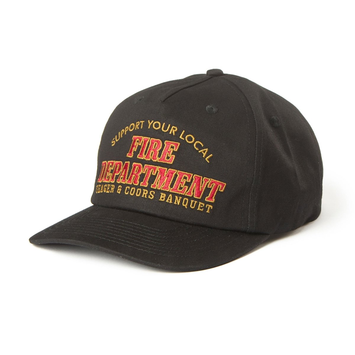 Seager x Coors Banquet Support Snapback Black - Seager Co.
