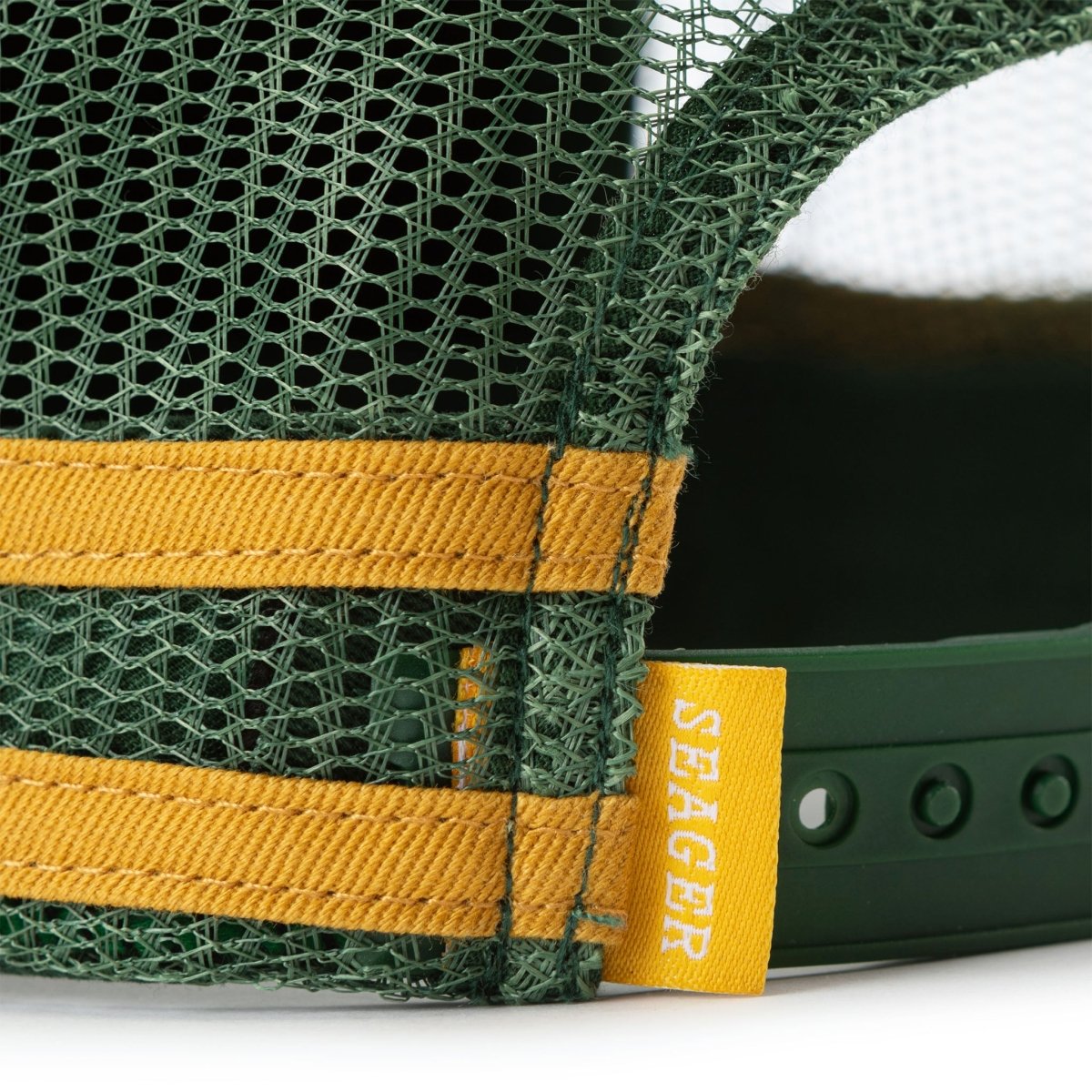 Seager x Waylon Jennings Flying W Snapback Green - Seager Co.
