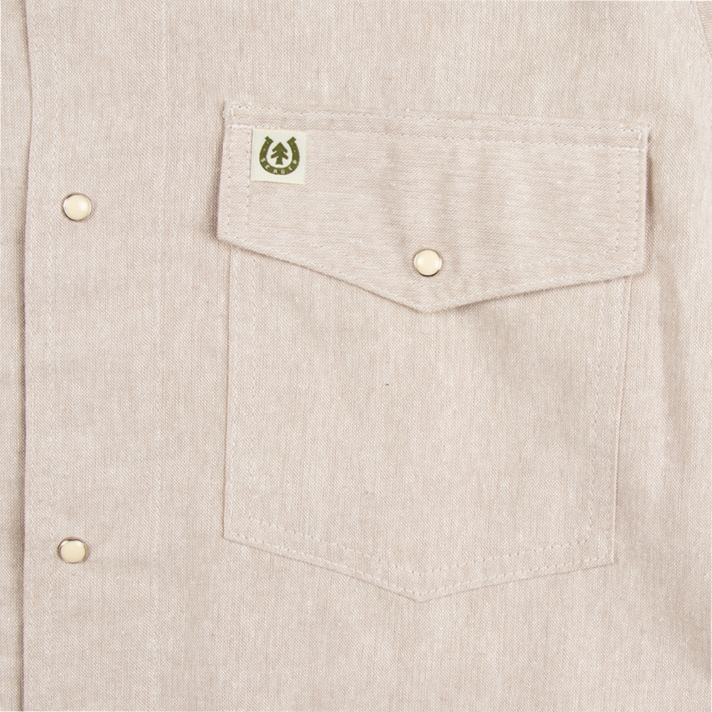 Seager x Huckberry Whippersnapper L/S Linen Sand