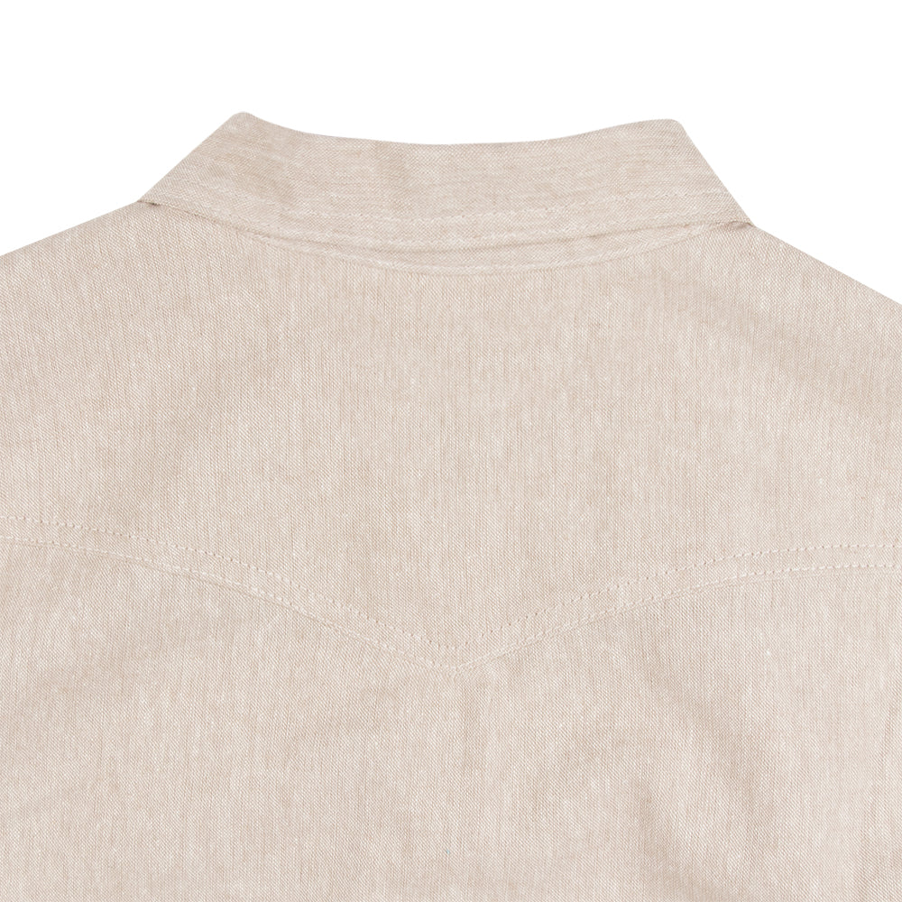 Seager x Huckberry Whippersnapper L/S Linen Sand