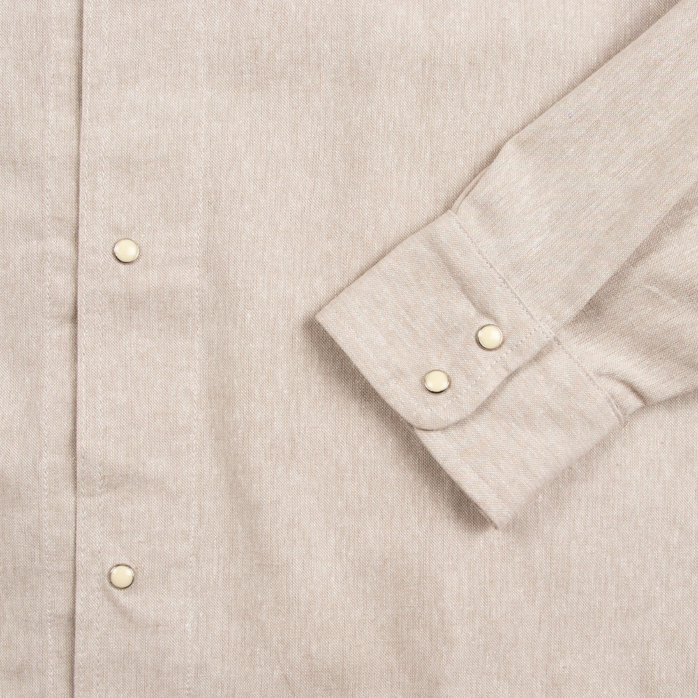 Seager x Huckberry Whippersnapper L/S Linen Sand
