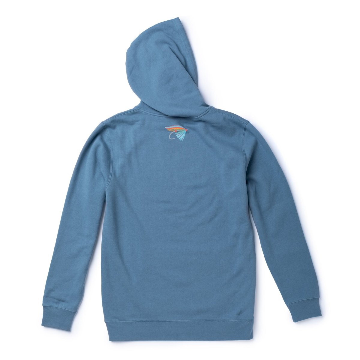 Seager x Flylords Dry Fly Hoodie Steel Blue - Seager Co.
