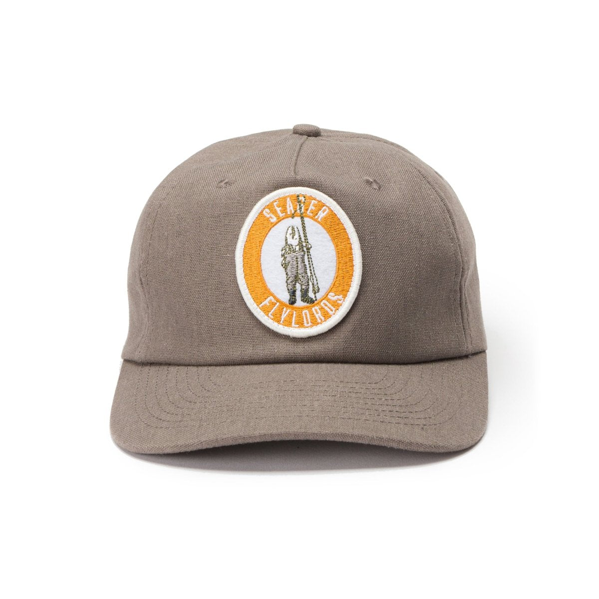 Seager x Flylords Wader Hemp Snapback Stone Grey - Seager Co.
