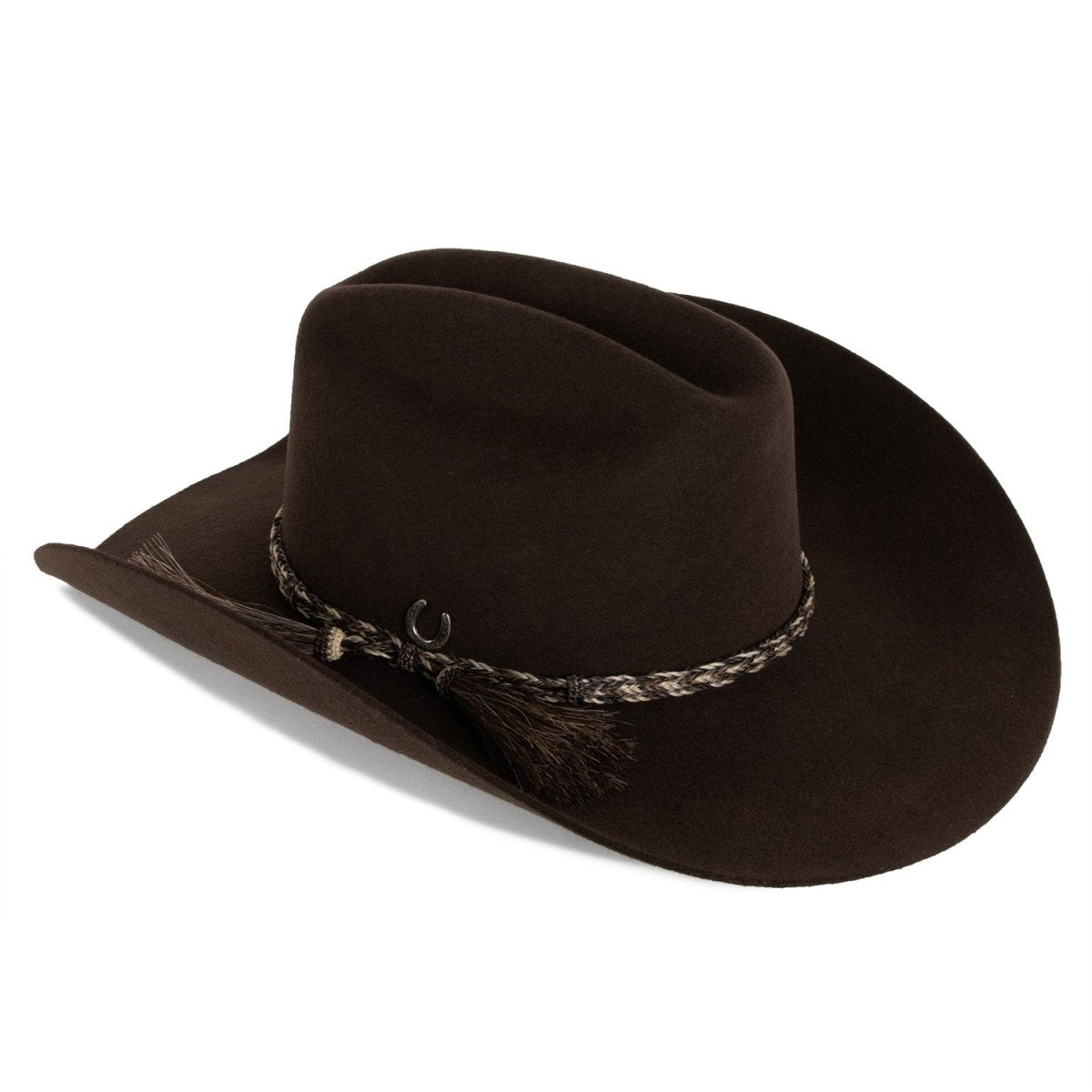Seager x Huckberry Longhorn 4X Hat Chocolate - Seager Co.