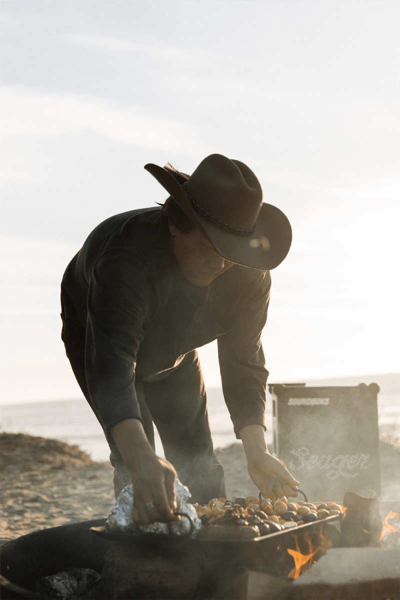 Seager x Huckberry Longhorn 4X Hat Chocolate - Seager Co.