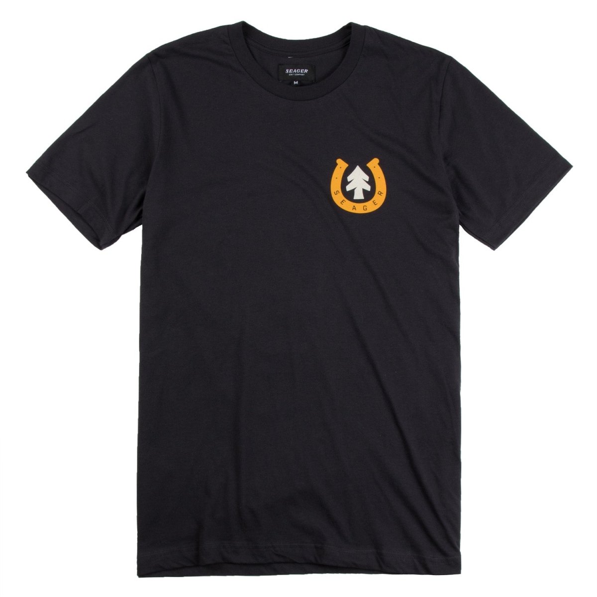 Seager x Huckberry Map Tee Charcoal - Seager Co.