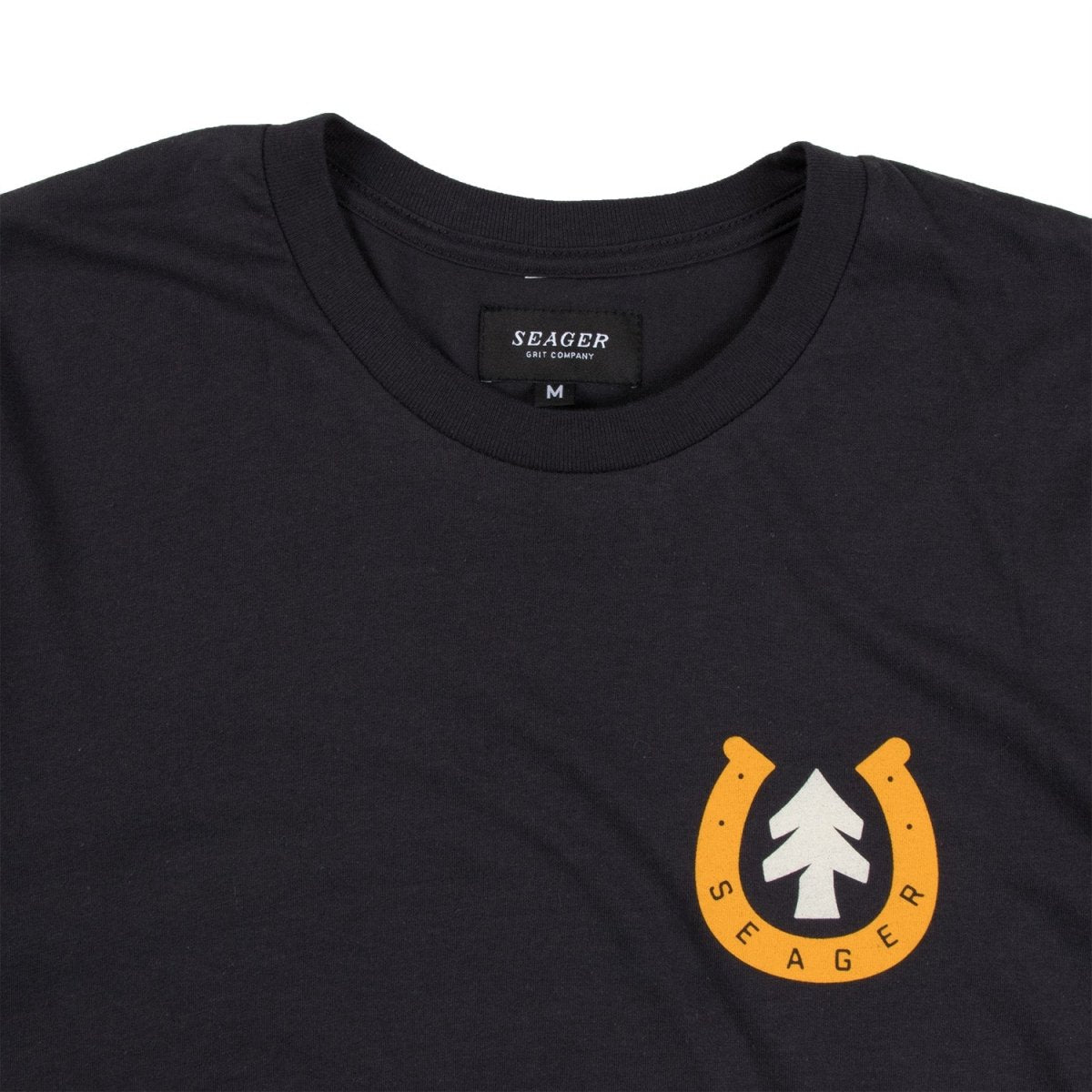 Seager x Huckberry Map Tee Charcoal - Seager Co.