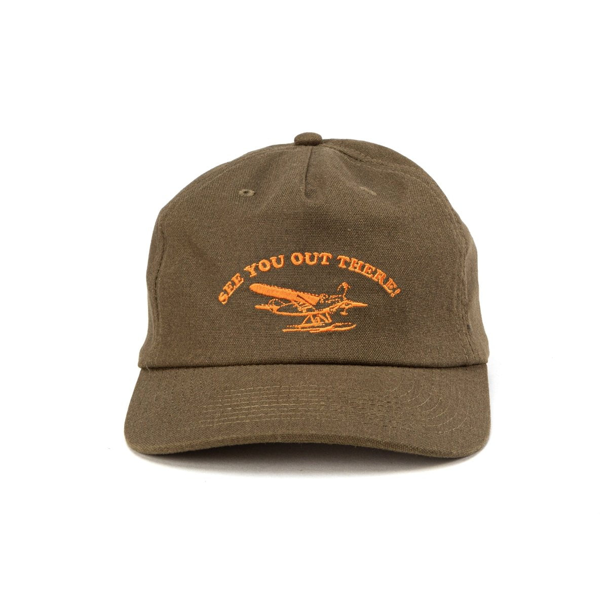 Seager x Huckberry Seaplane Hat Army Green - Seager Co.