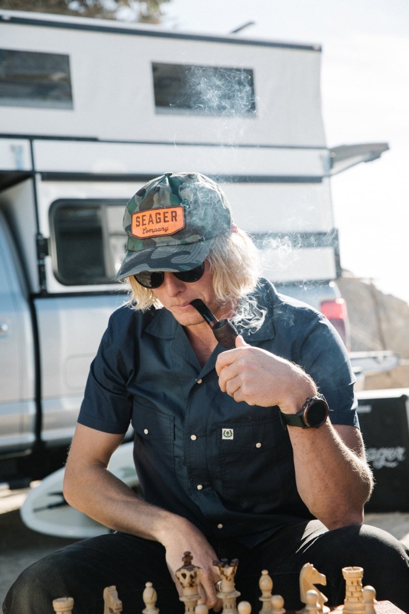 Seager x Huckberry Whippersnapper S/S Navy - Seager Co.