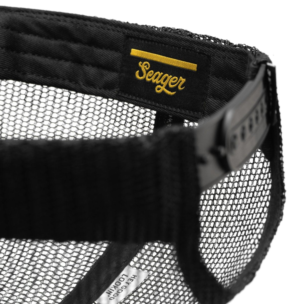 Seager x Matuse Sketchbook Snapback Black - Seager Co.